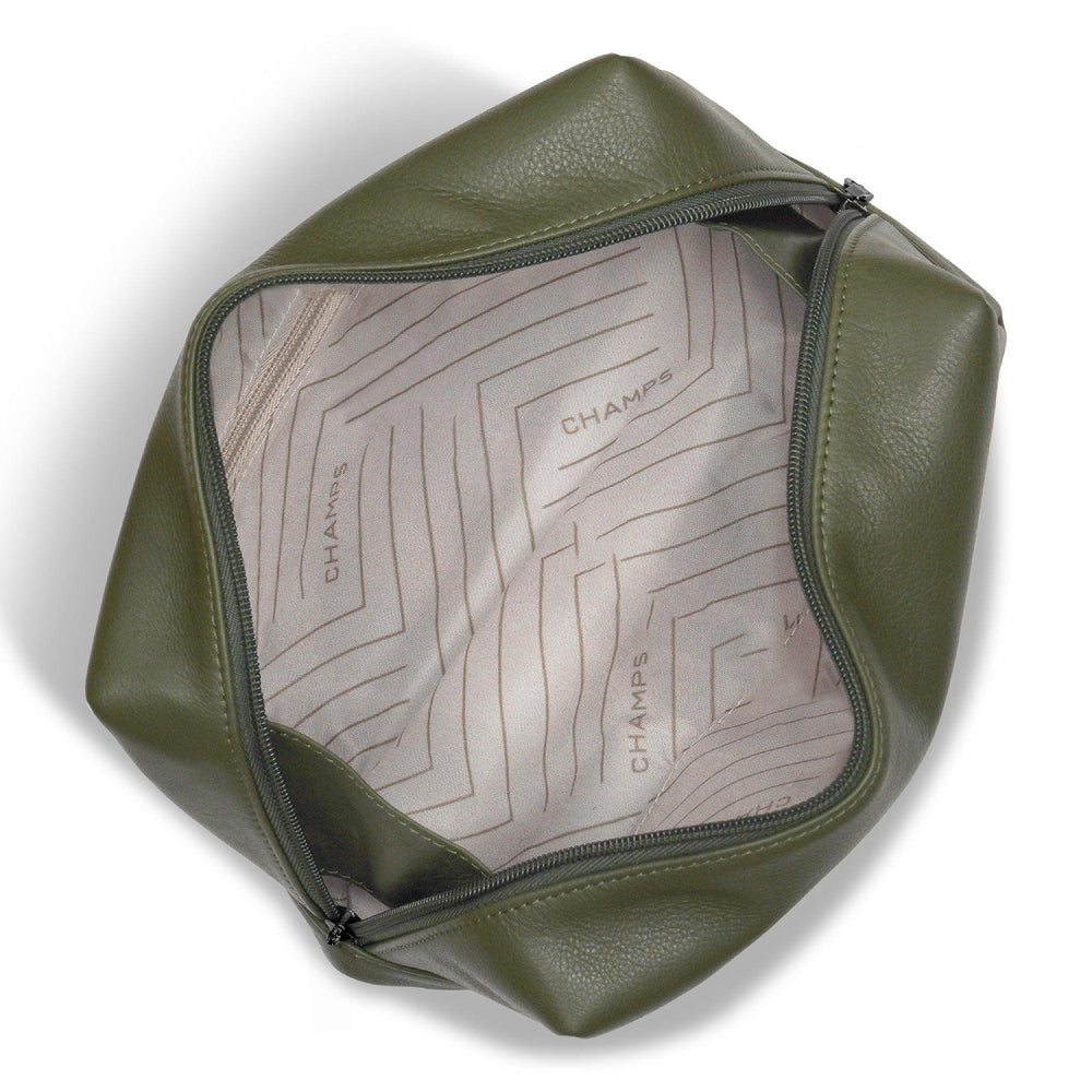 Onyx / Leather Toiletry Bag EX-STOCK Canada