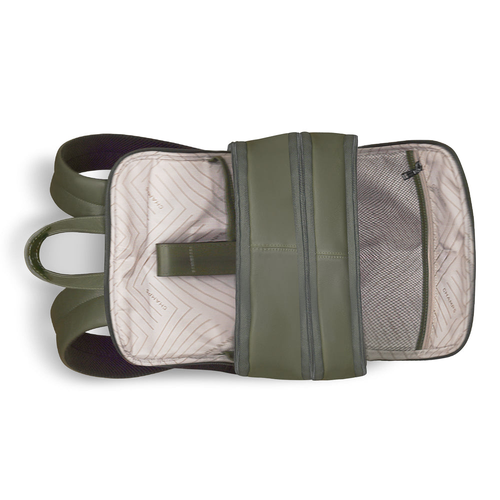 Sac à dos classique en onyx / cuirEX-STOCK Canada