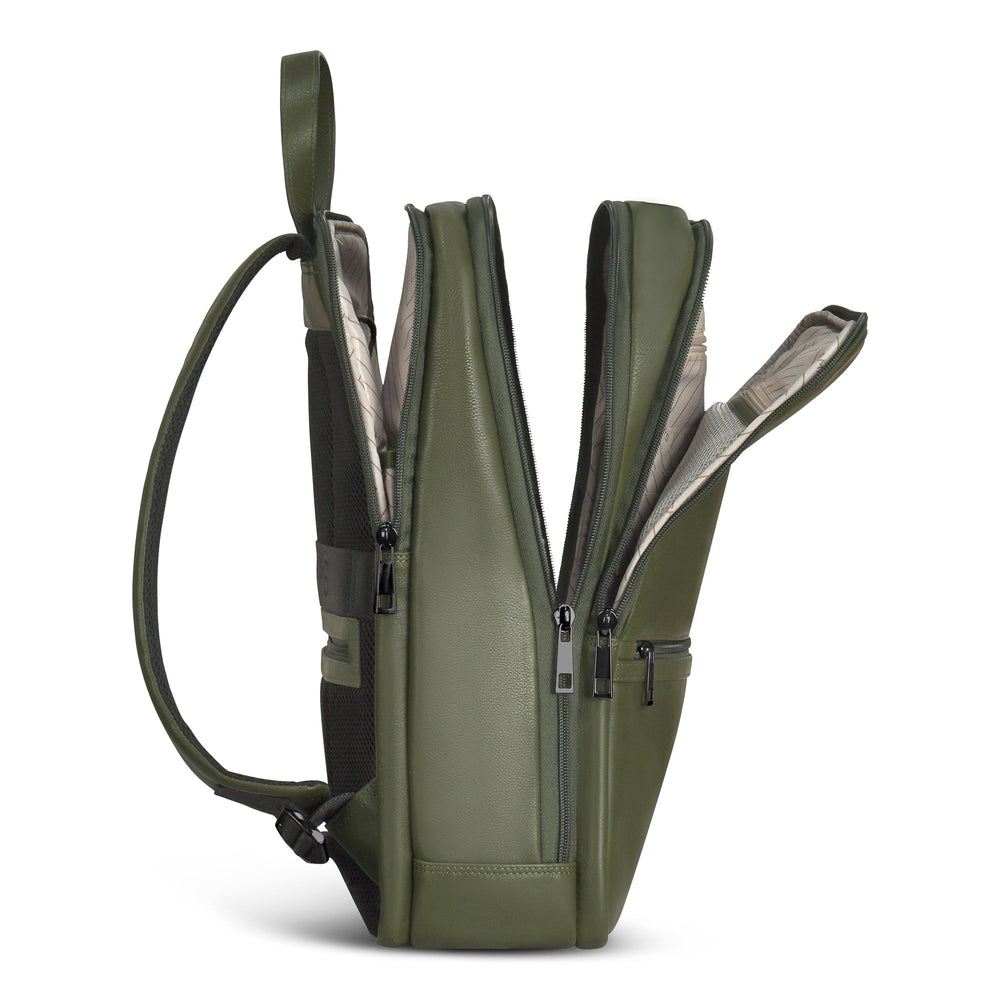 Sac à dos classique en onyx / cuirEX-STOCK Canada