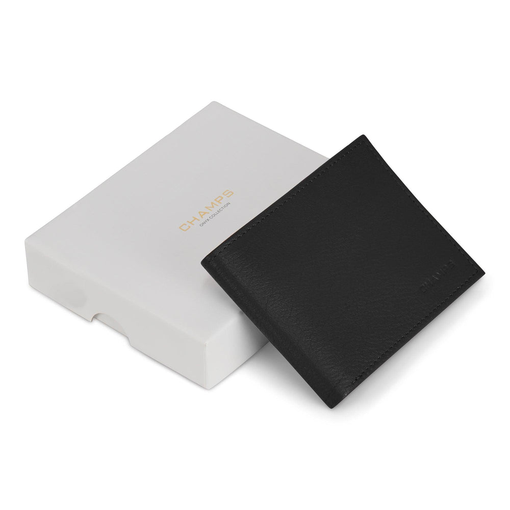 Onyx / Leather Bi-Fold Wallet EX-STOCK Canada
