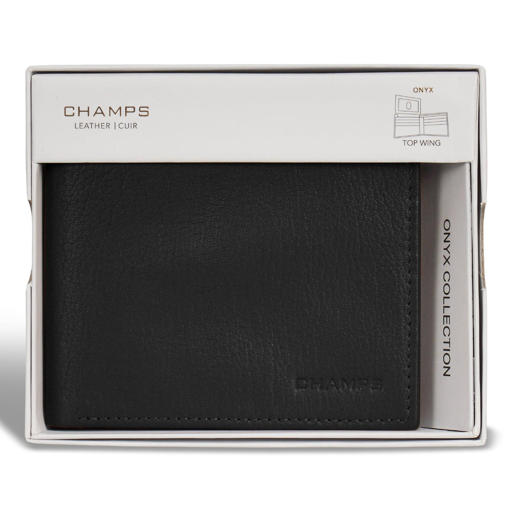 Onyx / Leather Top Wing Wallet EX-STOCK Canada