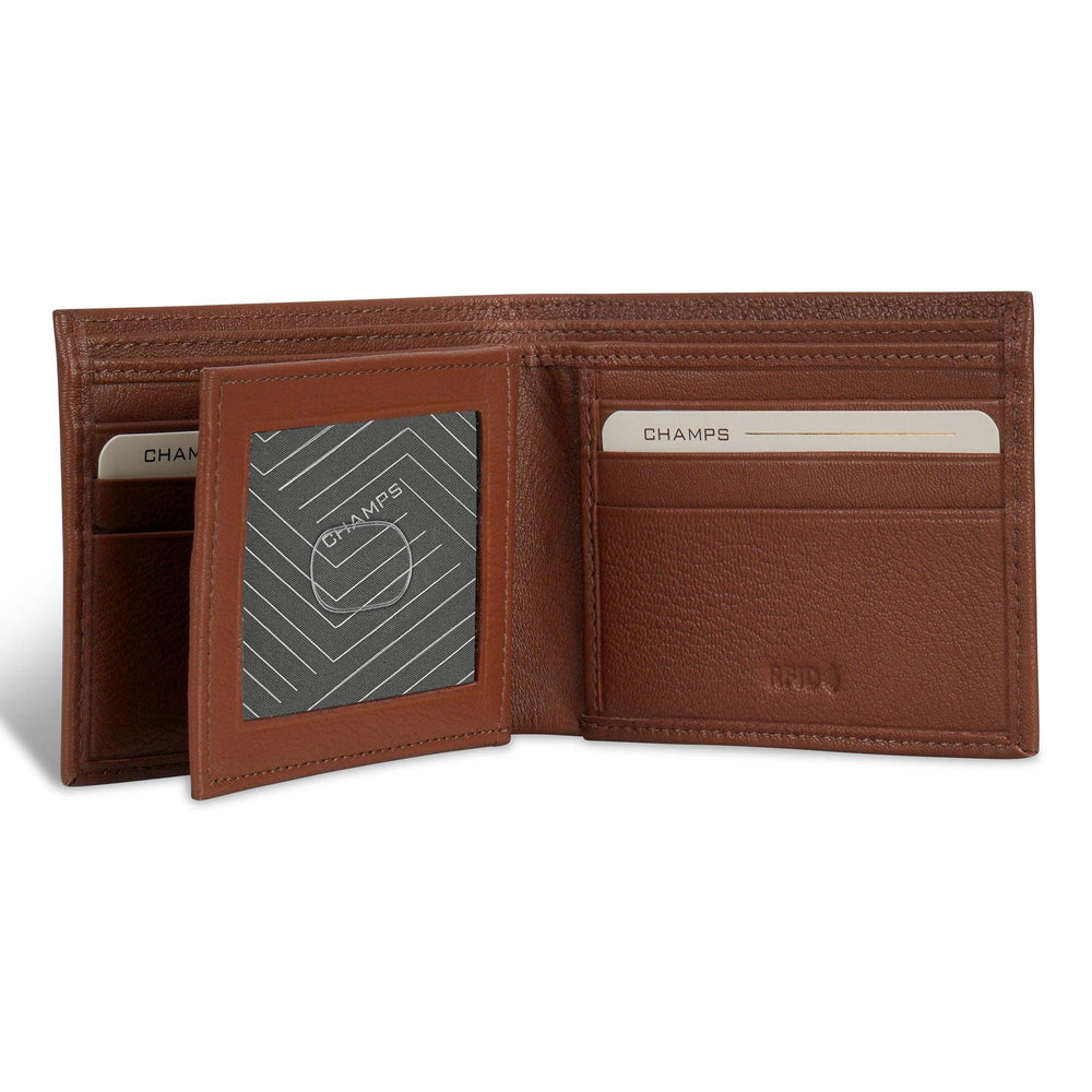 Onyx / Leather Center Wing Wallet EX-STOCK Canada