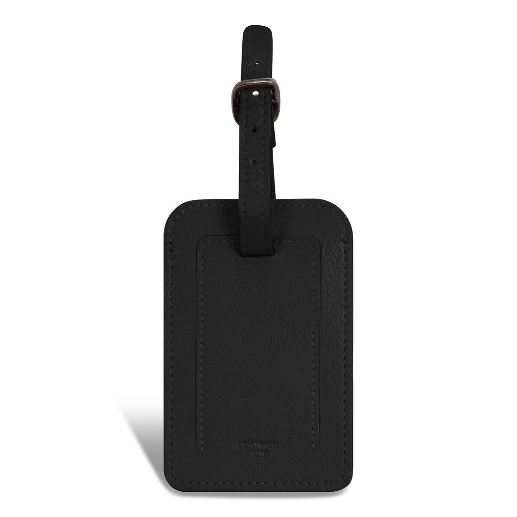 Onyx / Leather Luggage Tags EX-STOCK Canada