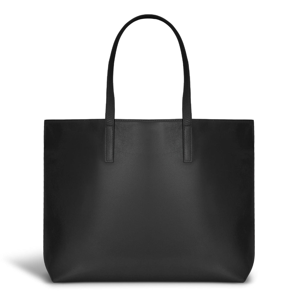 Sac fourre-tout ouvert en onyx / cuirEX-STOCK Canada