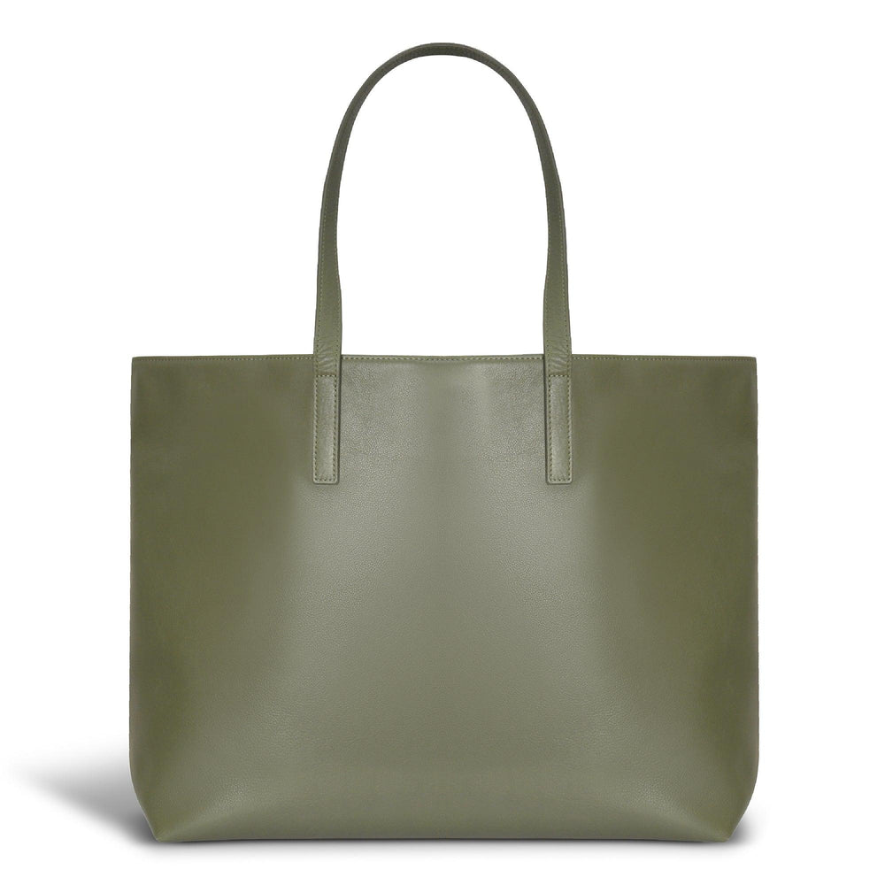 Sac fourre-tout ouvert en onyx / cuirEX-STOCK Canada