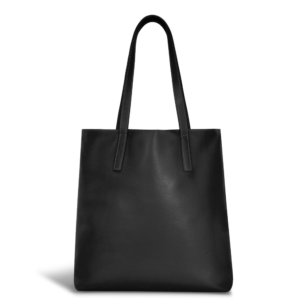 Onyx / Leather Vertical Tote EX-STOCK Canada