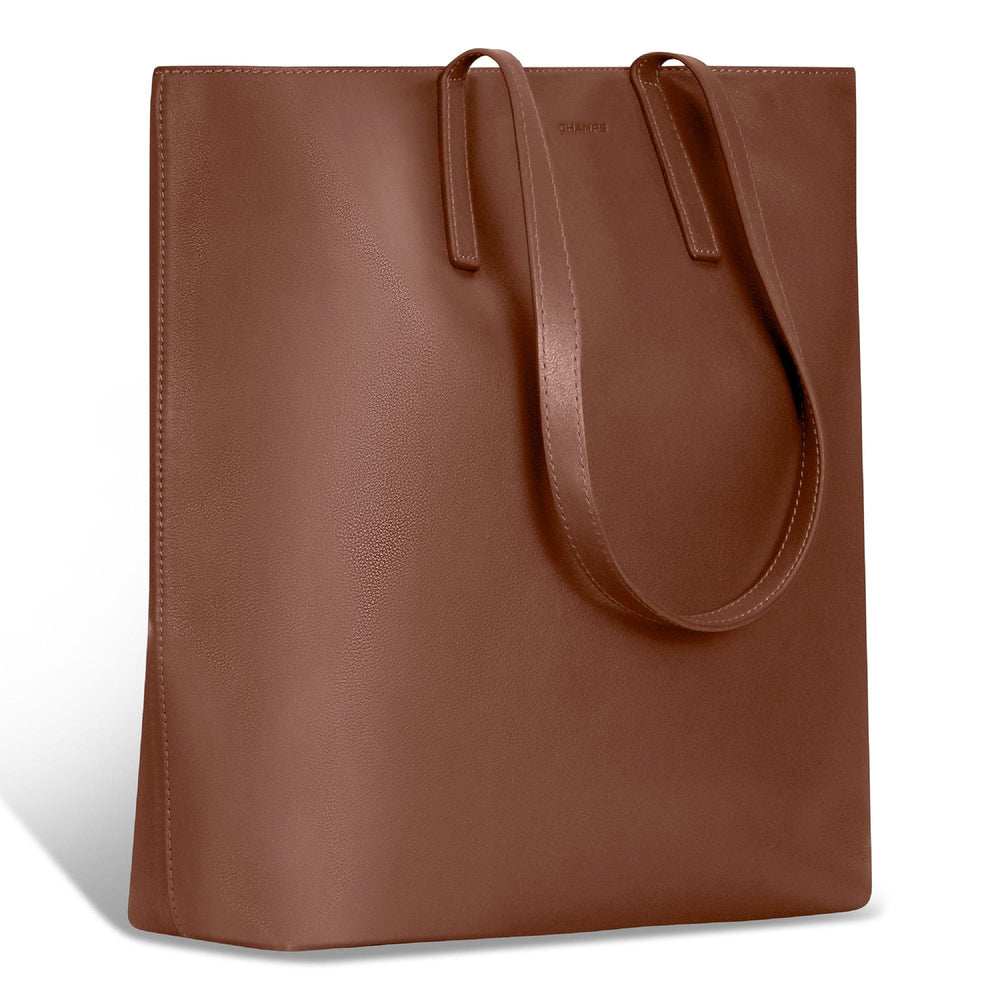 Onyx / Leather Vertical Tote EX-STOCK Canada