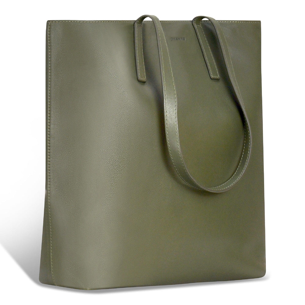 Onyx / Leather Vertical Tote EX-STOCK Canada