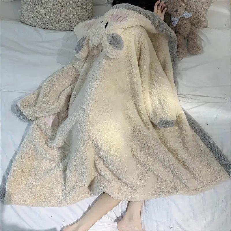 Coral For Women Lovely Warm Velvet Pajamas - EX-STOCK Canada