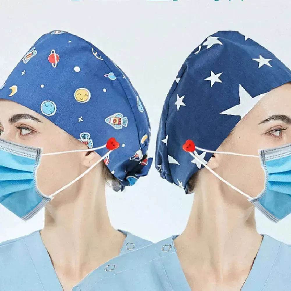 Cotton Surgical Unisex Doctor & Nurse Operating Room Caps - EX-STOCK Canada