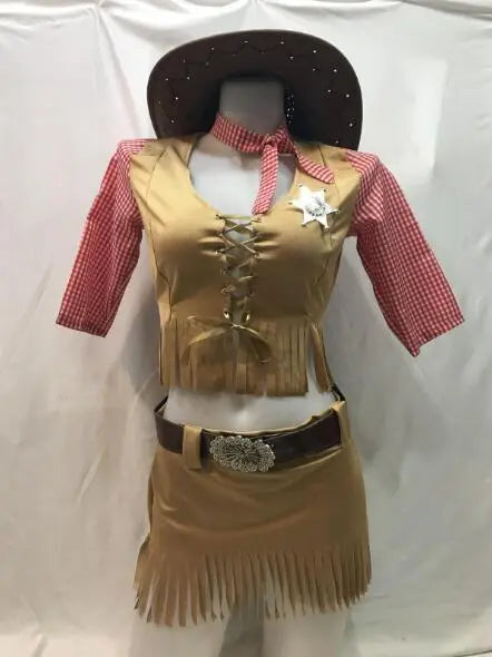 Cowboy Halloween Pirate Costume - EX-STOCK Canada