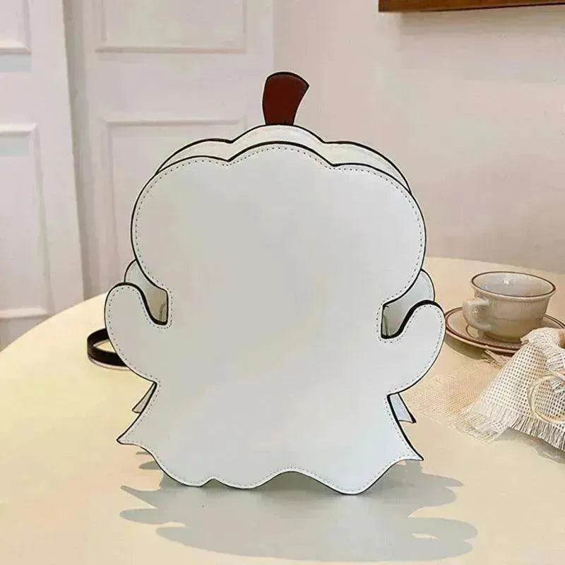 Creative 3D Pumpkin Ghost Shoulder Bag: Cute Women's Purse - EX-STOCK Canada