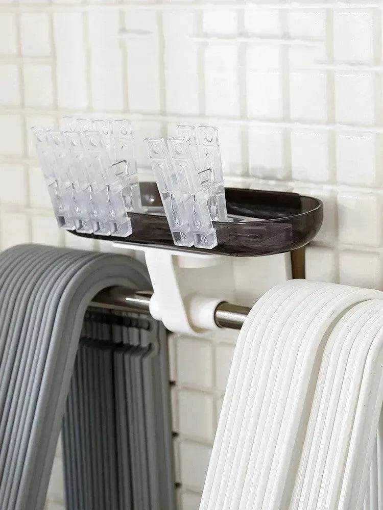 Creative Household Goods Appliances, Small Department Stores, Daily Necessities, Daily Necessities, Space-saving Balcony Hangers - EX-STOCK Canada