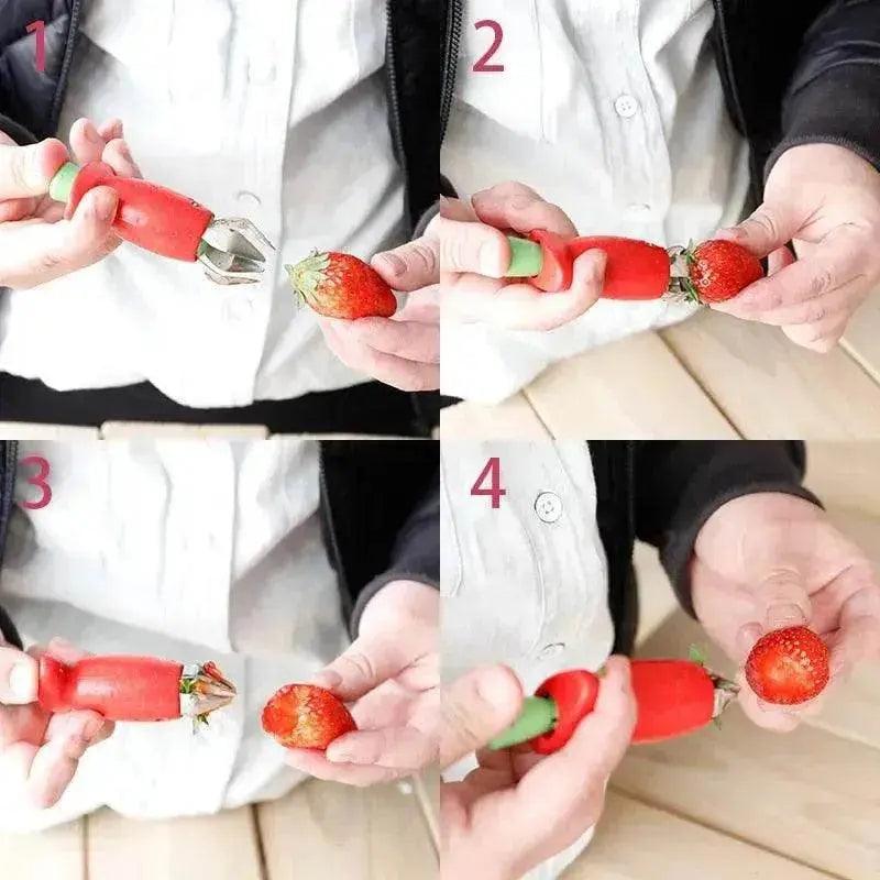 Éplucheur de fruits fraises Creative Leaf - EX-STOCK Canada