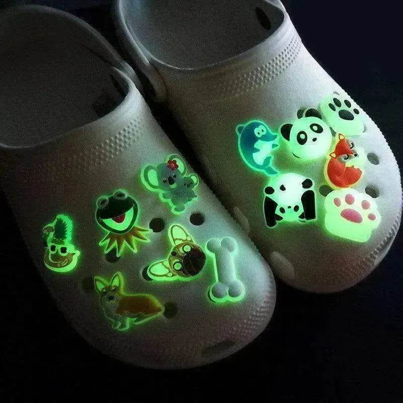 Creative Luminous Hole Shoes Accessories Fluorescent Decorations - EX-STOCK Canada