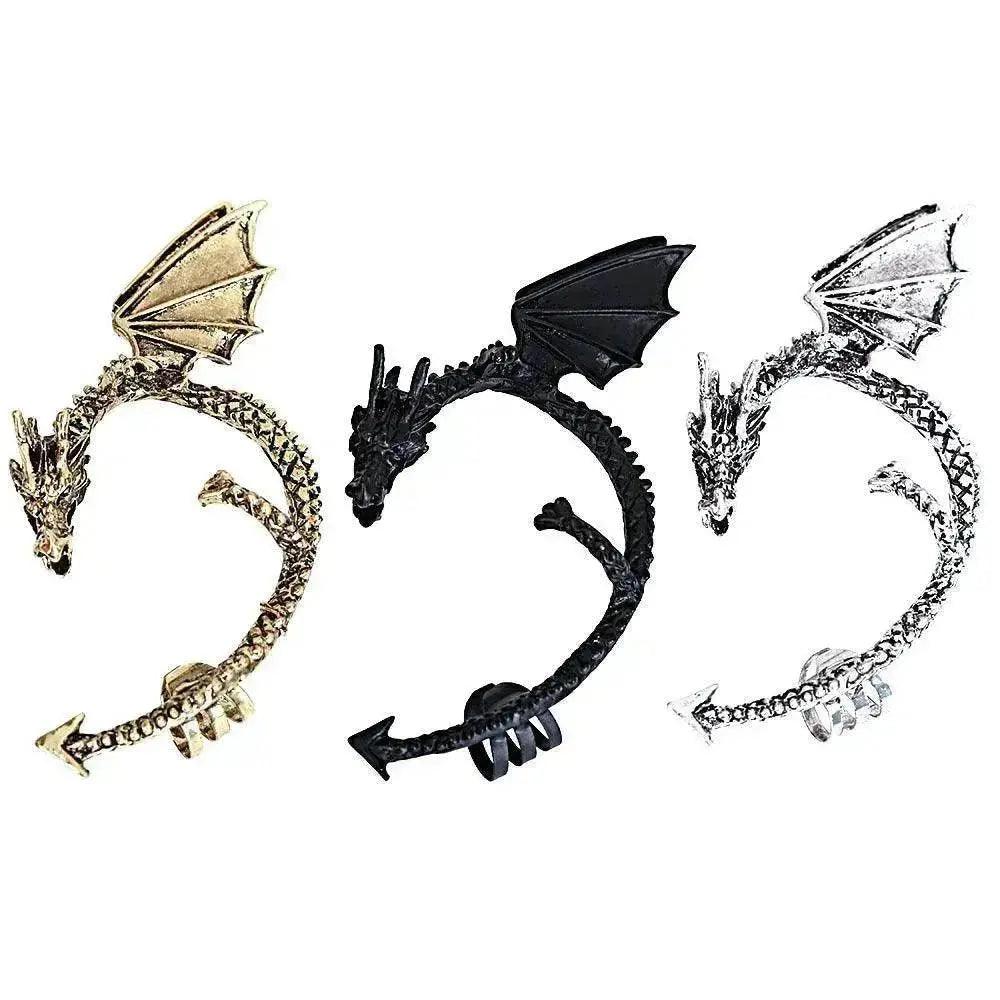 Personnalité Créative Boucle d’Oreille Dragon Volant Bijou Spécial - EX-STOCK Canada