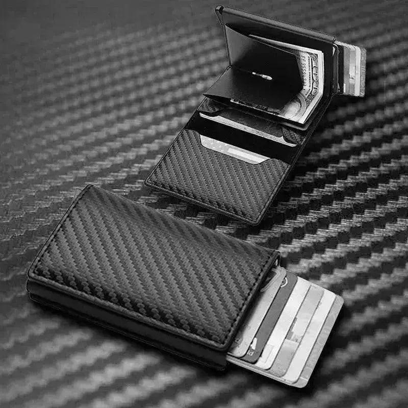 حامل بطاقة ائتمان ذكي محفظة صغيرة بسيطة للرجال والنساء نحيفة لحمل البطاقات بنك آمن حقيبة بطاقة ائتمان - EX-STOCK Canada