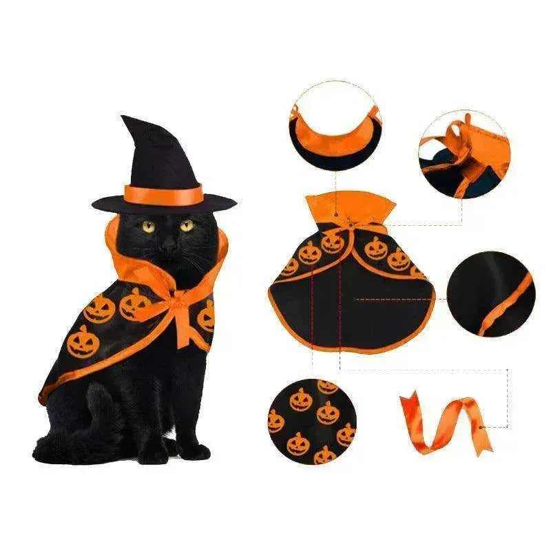 Cape pour animal de compagnie d'Halloween transfrontalière costume de Saint EX-STOCK CANADA