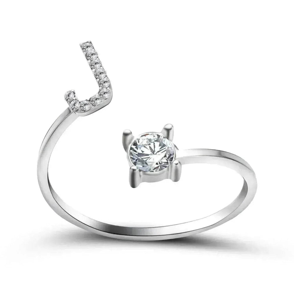 Bague personnalisable à 26 lettres : Bijou à la mode et élégant - EX-STOCK CANADA