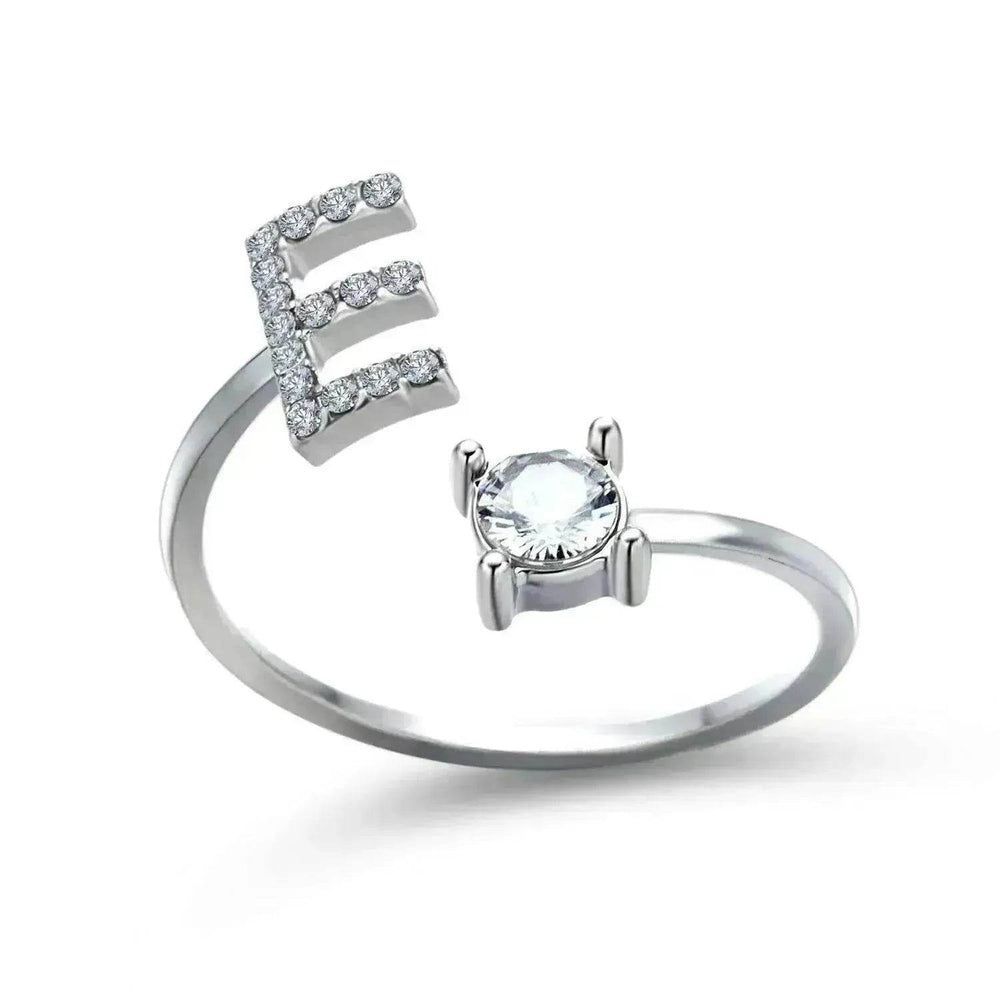 Bague personnalisable à 26 lettres : Bijou à la mode et élégant - EX-STOCK CANADA