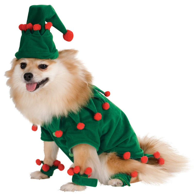Cute Dog Cat Costume Christmas Cloak Halloween Disguise Cat EX-STOCK Canada