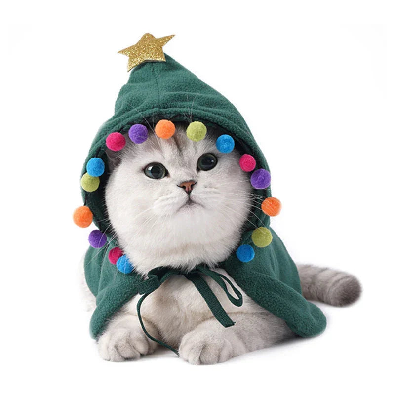 Manteau de Noël pour chat et costume mignon de chien pour déguisement HalloweenEX-STOCK Canada