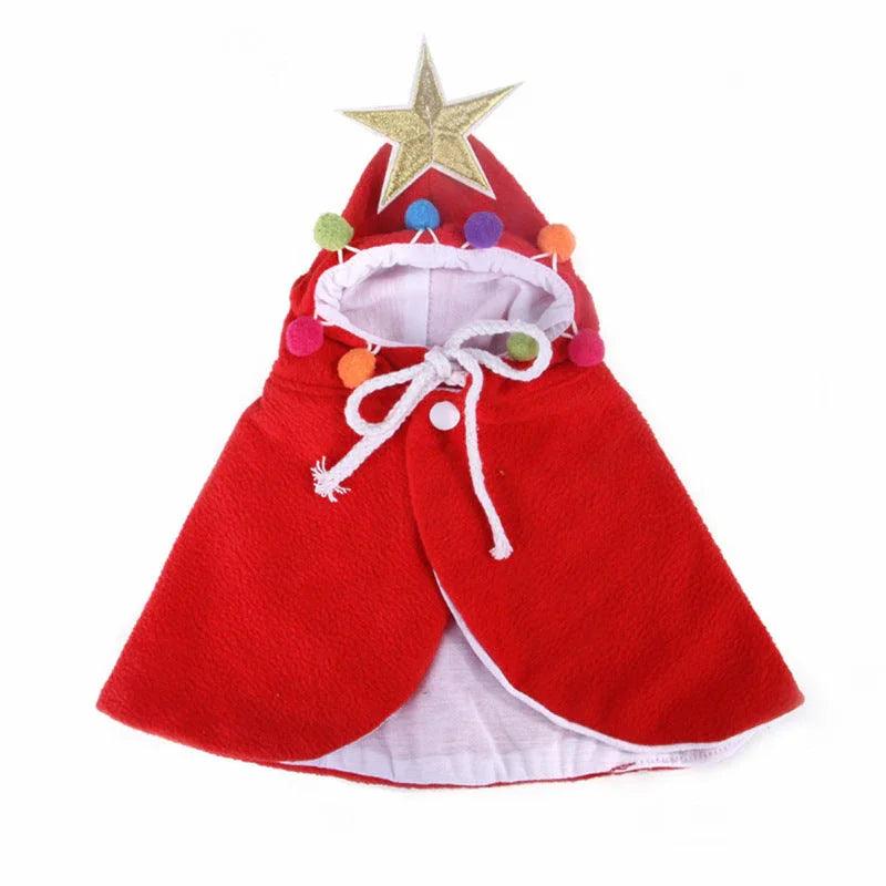 Cute Dog Cat Costume Christmas Cloak Halloween Disguise Cat EX-STOCK Canada