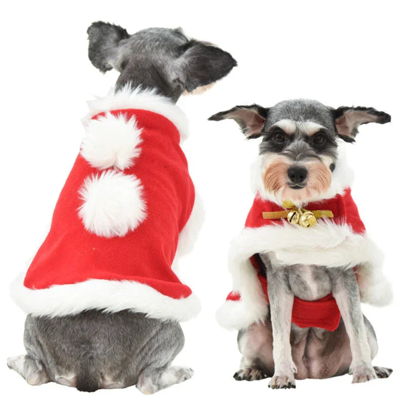 Manteau de Noël pour chat et costume mignon de chien pour déguisement HalloweenEX-STOCK Canada