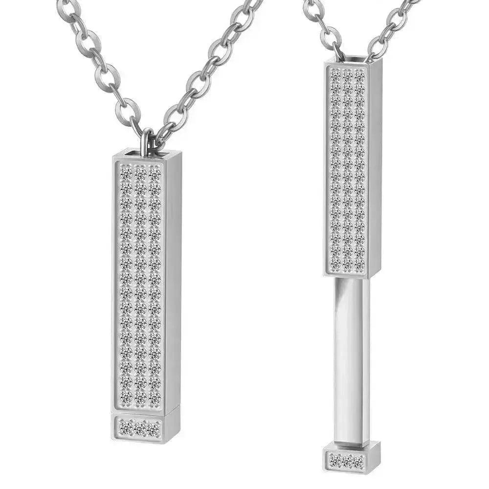 DIY Engraved Diamond Doll Necklace - EX-STOCK Canada