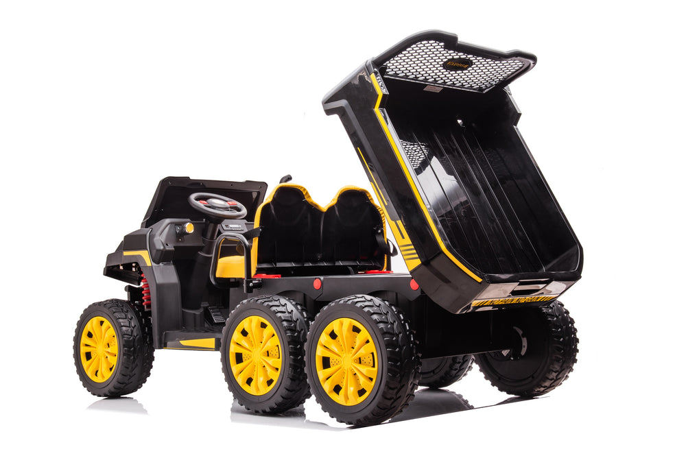 2026 6 WHEEL TRACTOR 24V 2 SEATER KIDS RIDE ON CAR WITH REMOTE CONTROL
