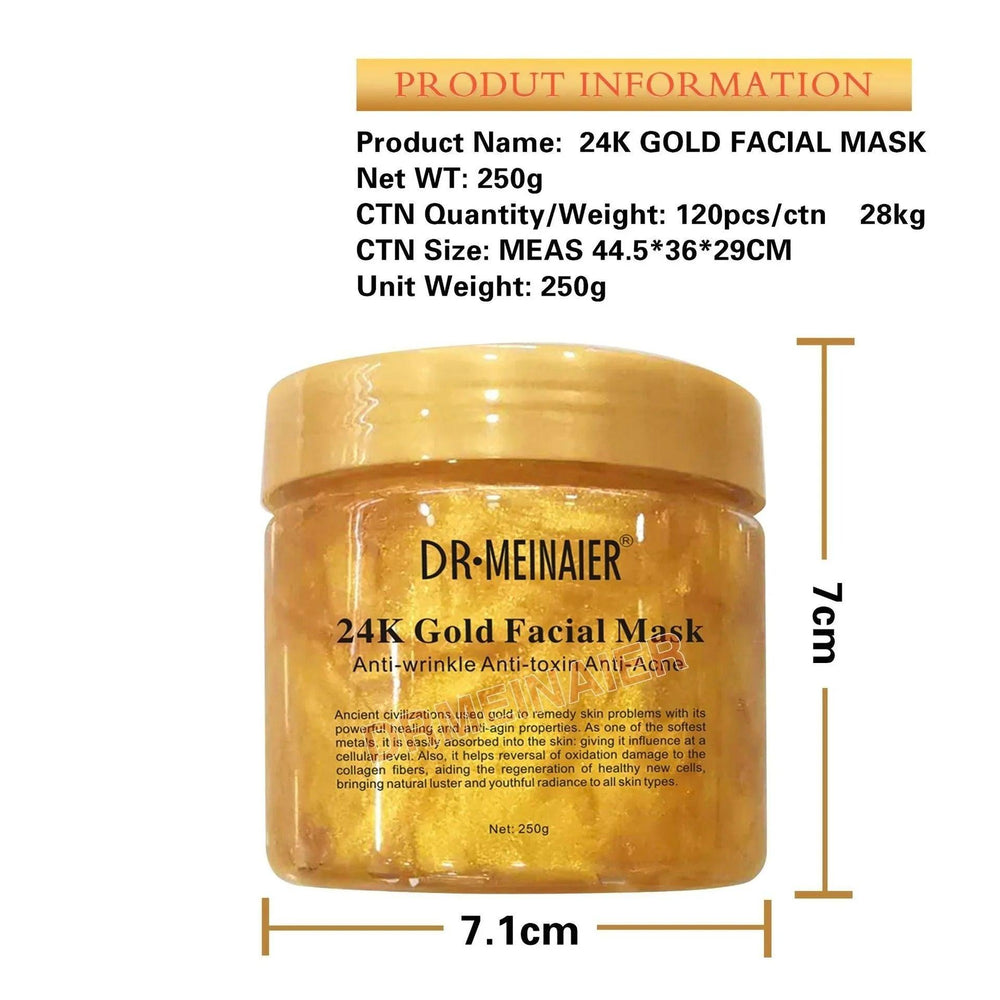 Daub-Type 24k Gold Collagen Repair Sleep Mask EX-STOCK Canada