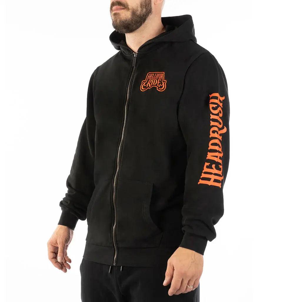 Sweat à capuche zippé Death RideEX-STOCK Canada
