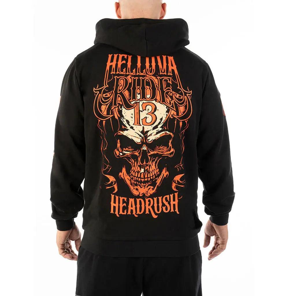 Sweat à capuche zippé Death RideEX-STOCK Canada