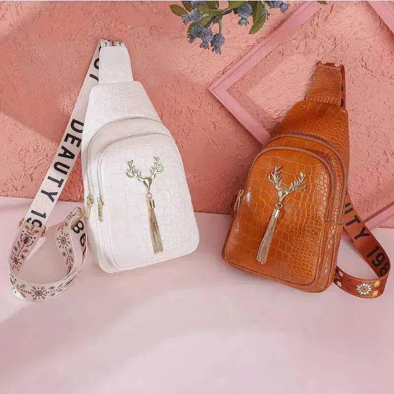 Deer Tassel Design Crossbody Bag For Women - EX-STOCK Canada