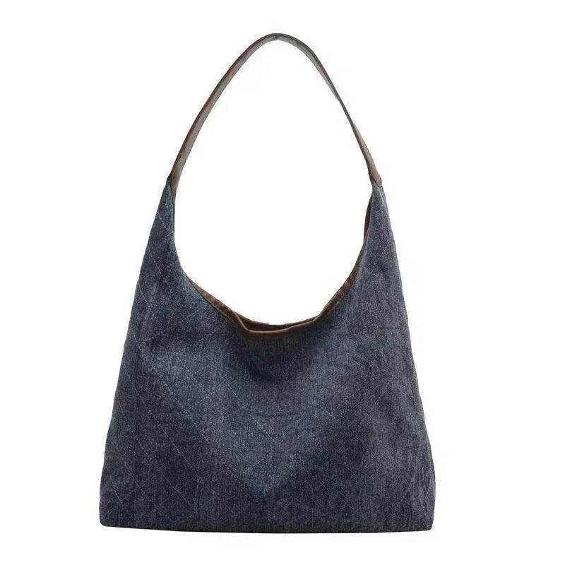 Denim Bucket Bag: Women's Large Tote - EX-STOCK Canada