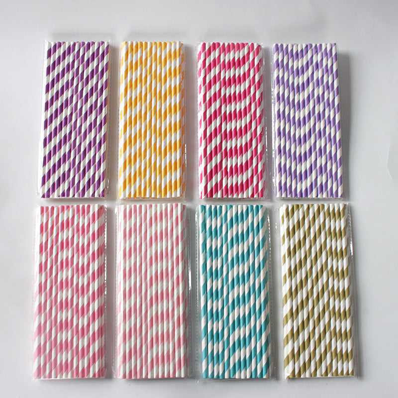 Disposable paper straws EX-STOCK Canada