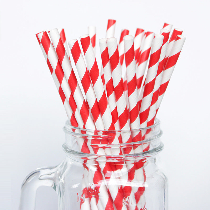 Disposable paper straws EX-STOCK Canada