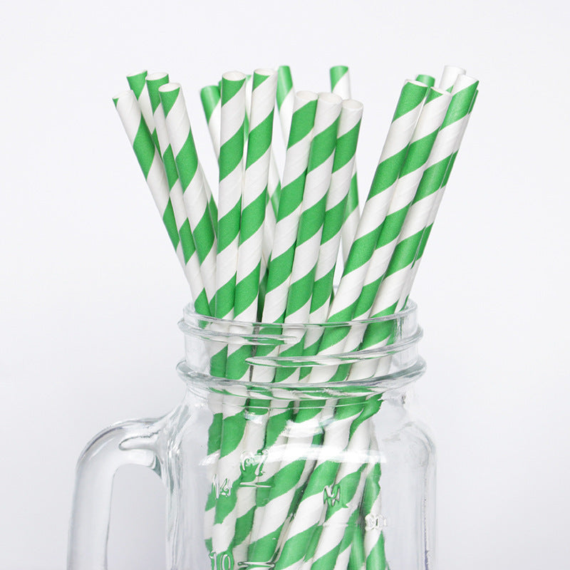Disposable paper straws EX-STOCK Canada