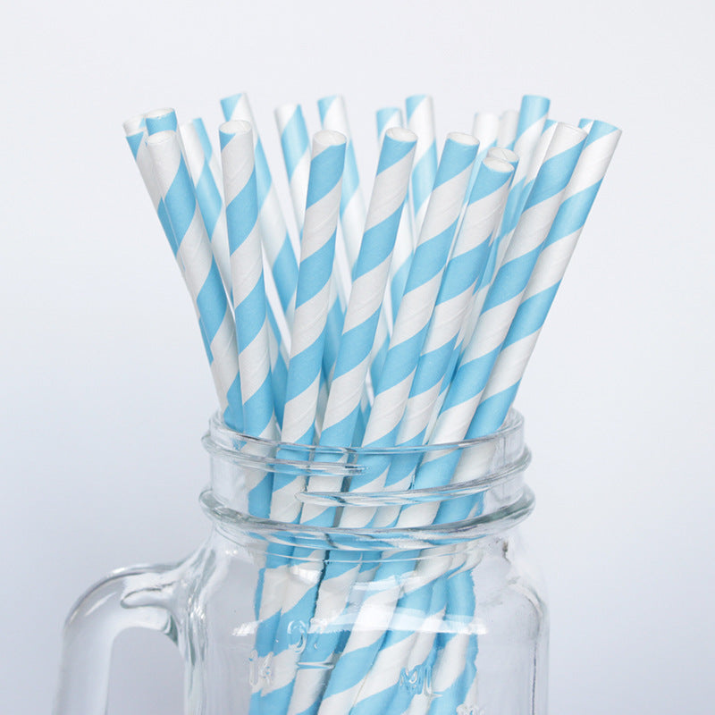 Disposable paper straws EX-STOCK Canada