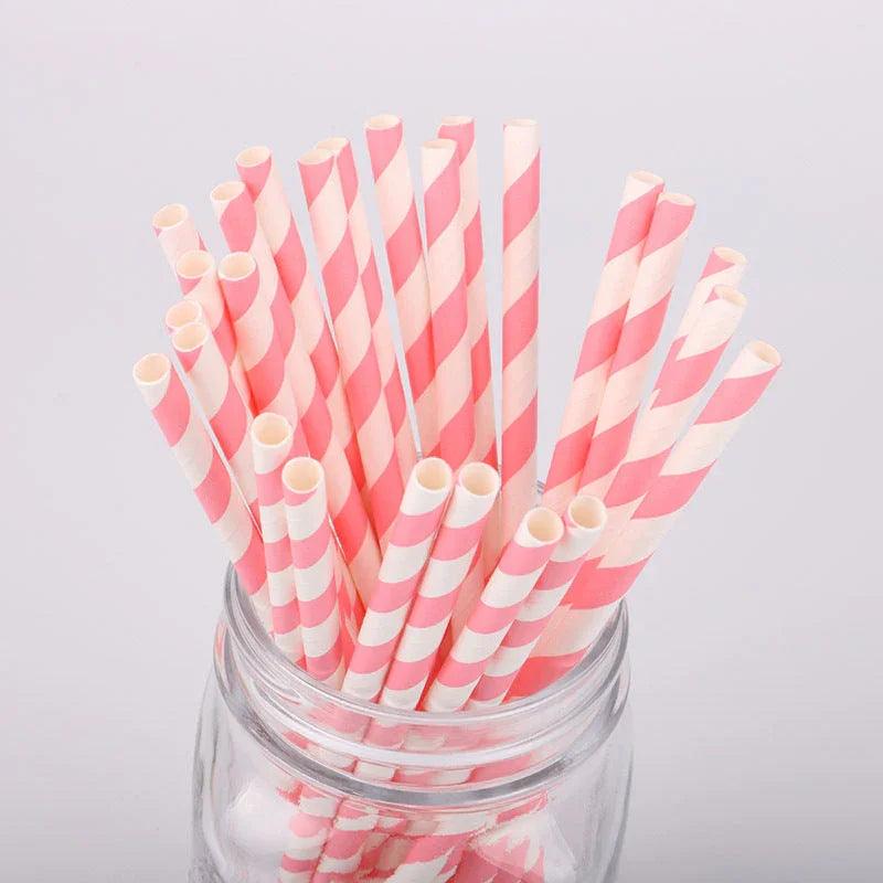 Disposable paper straws EX-STOCK Canada