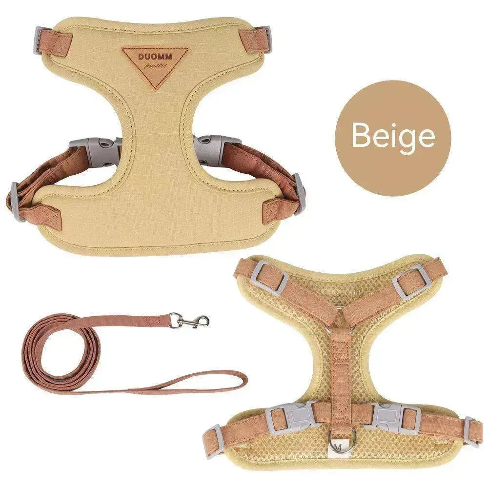 Harnais pour petit chien avec sangle pectorale anti-évasion EX-STOCK CANADA