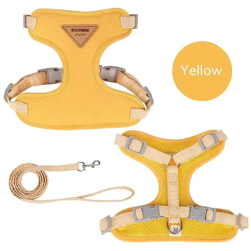 Harnais pour petit chien avec sangle pectorale anti-évasion EX-STOCK CANADA