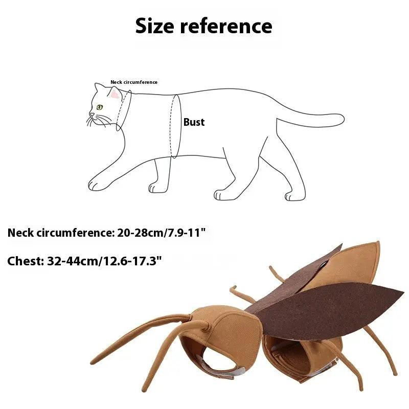 Dog Holiday Clothing Cute Cat Cockroach Pet Costume - EX-STOCK Canada