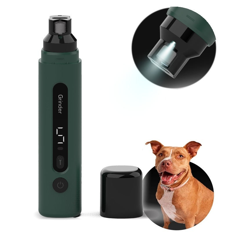 Dog Nail Grinder Electric Pet Nail Trimmers Rechargeable Cat Nail Grinders Super Quiet With 5-Speed Setting For Small Medium Large Dogs Cats Claw Care Pet Products EX-STOCK Canada