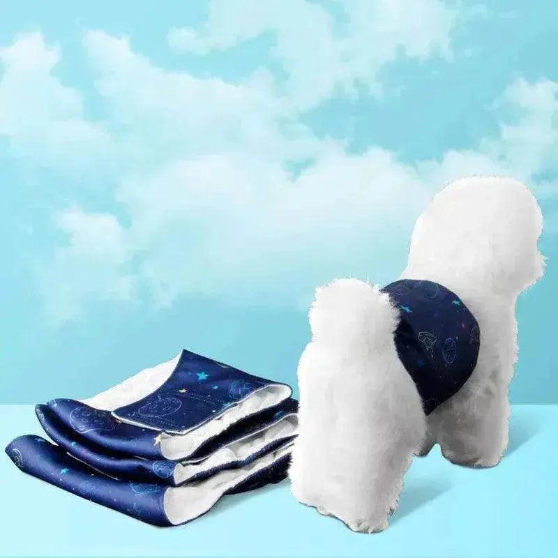 Pantalons physiques pour chiens/couches réutilisables adaptées aux animaux de compagnie - EX-STOCK Canada