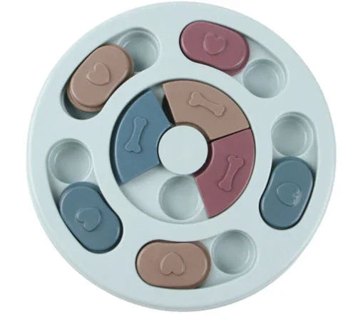 Juguetes para perros tipo rompecabezas que aumentan el coeficiente intelectual, alimentador interactivo de liberación lenta para entrenamiento de perros, juegos de entrenamiento para perros pequeños y medianos, juguete de entrenamiento para mascotasEX-STOCK Canada