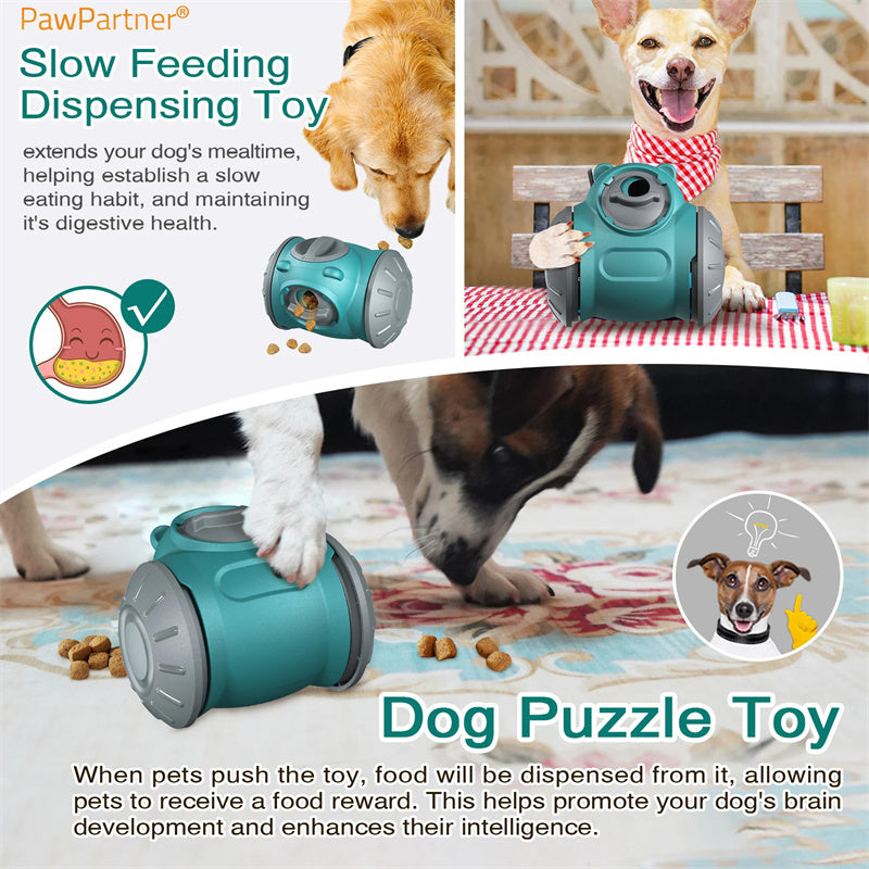 Dog Tumbler Toys Increases Pet IQ Interactive Slow Feeder For Small Medium Dogs Cat Training Balance Car Feeder Pet Toy Pet Products EX-STOCK Canada