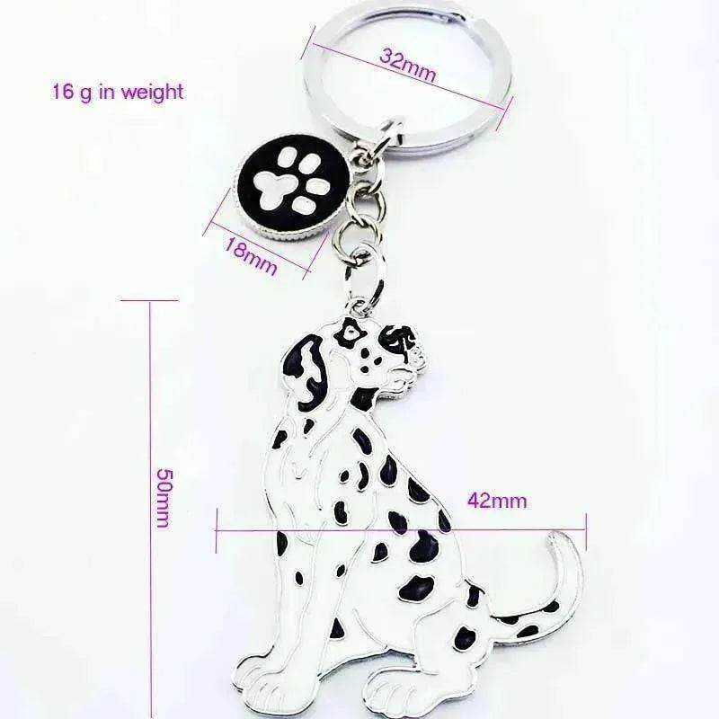 Dog car keychain - EX-STOCK Canada