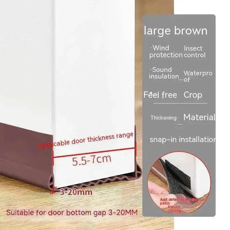 Door Crack Door Bottom Sealing Strip Window Windproof - EX-STOCK Canada