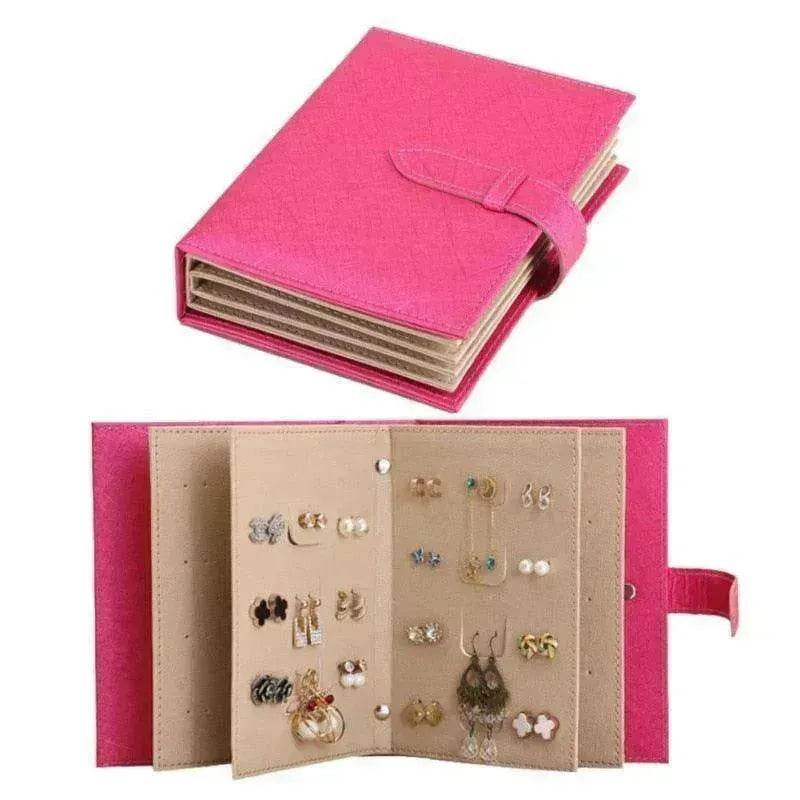 Earring Book Jewelry Box Necklace Organizer - EX-STOCK Canada